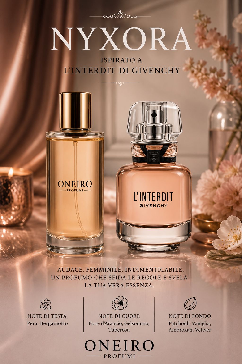 NYXORA - ISPIRATO A L'INTERDIT DI GIVENCHY